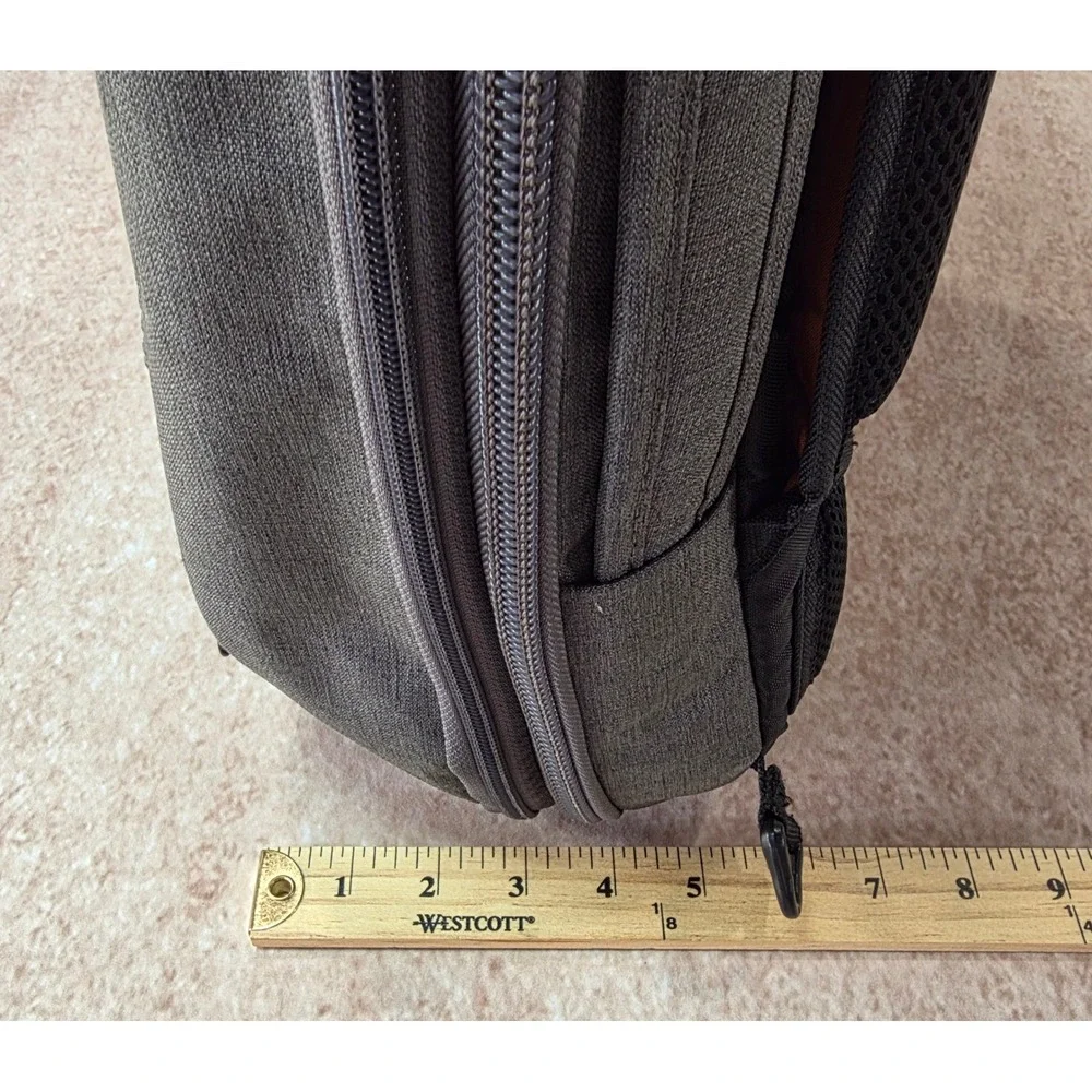 eBags TLS Professional Weekender Convertible Laptop Backpack Gray 20.5